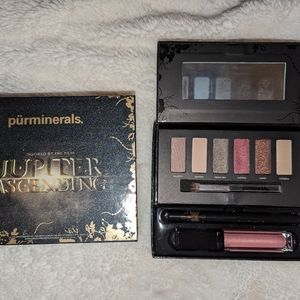 Pür Minerals Jupiter Ascending palette set shadows lip gloss and eyeliner